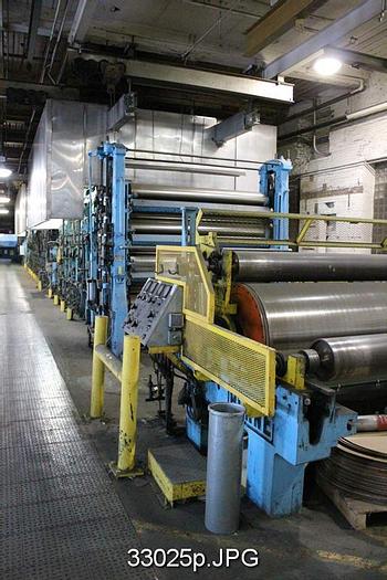Used Beloit Fourdrinier 95" Wire Width Paper Machine #33025