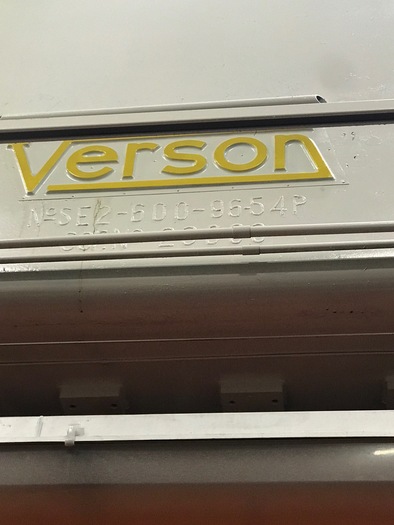Used 600 TON VERSON SE2-600-96-54