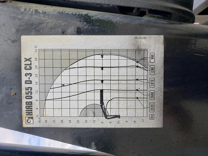 Used LOOK! CLEAN 2011 F550 4X4 HIAB FOLDING CRANE!! BOOM TRUCK F550