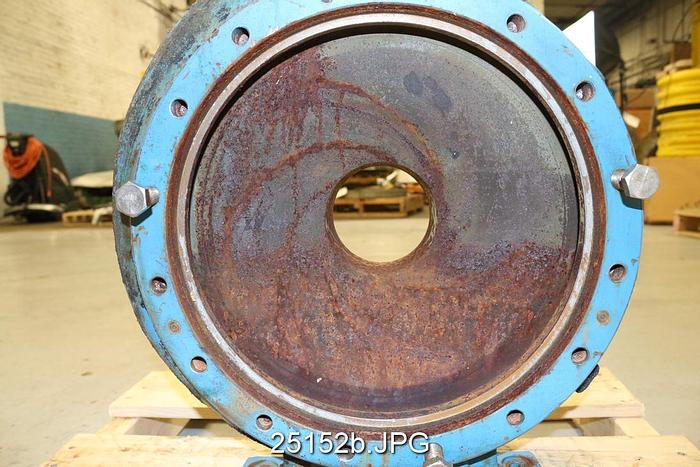 Used Goulds 3196 Goulds 3196, 3X4X13, 6 Vane Impeller, 11.5" Diameter Impeller,  Ductile Iron Casing, Ductile Iron Impeller, Ductile Iron Stuffing Box, Mechanical Seal, Mtx Power End #25152