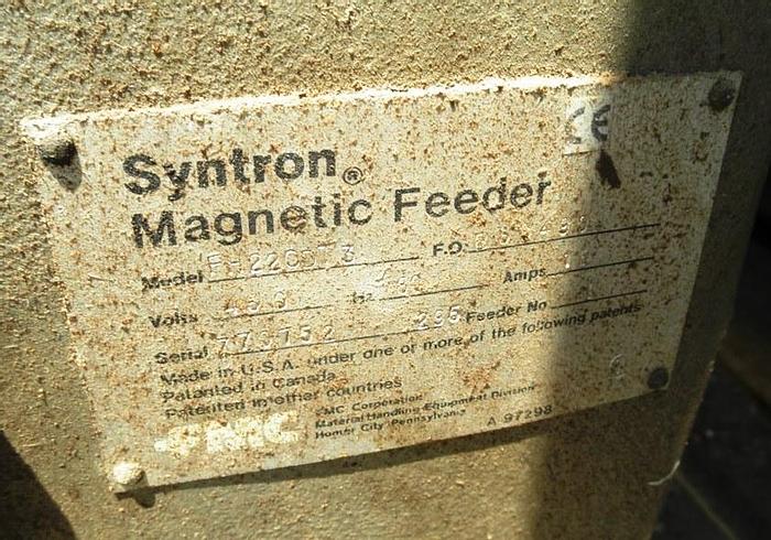 Used Dumper, Bin, Tote, FMC, S/st, Hydraulic, 800 lb (2) #S741235