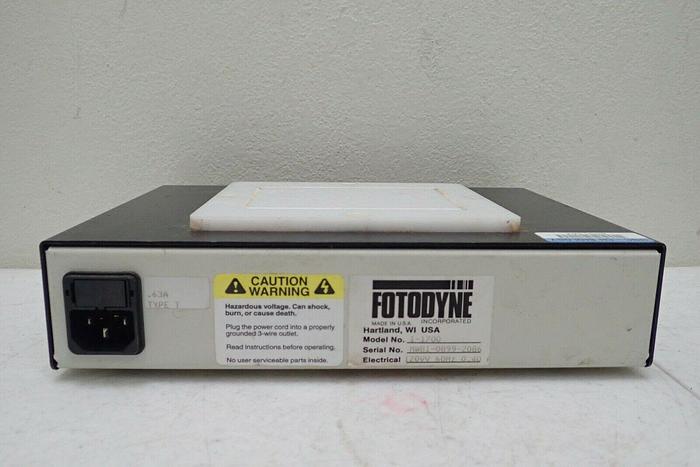 Used Fotodyne FOTO/Phoresis WL Model 1-1700 White Light