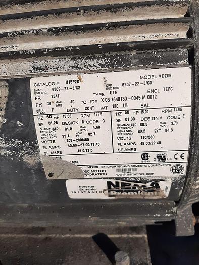 Used Pump, Gear, 15 HP, 4", Viking, Mdl LQ224A #S744937