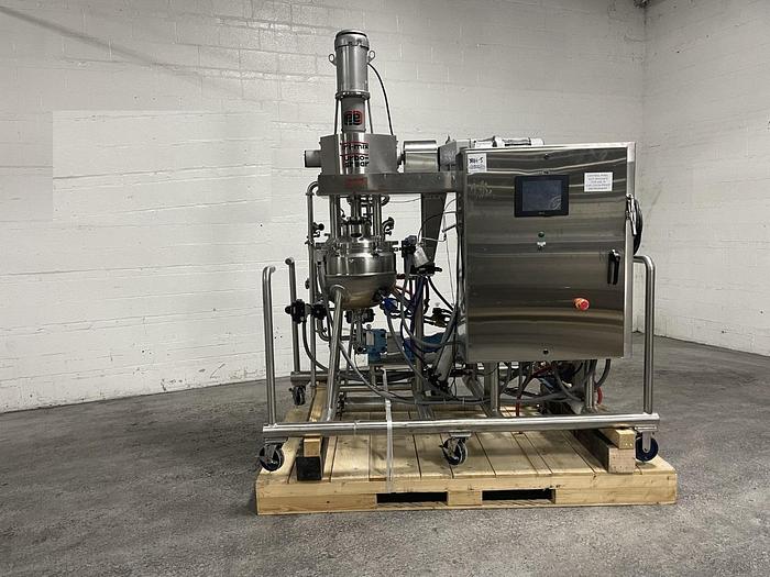 Used 20 LITER LEE TRI-MIX TURBO SHEAR KETTLE - S/S - VACUUM - JACKETED