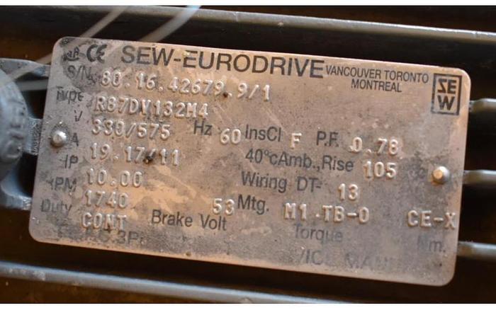 Used USED AASTED MIKROVERK CP CHOCOLATE GEAR PUMP, 3" X 3" INLET & OUTLET, CAST IRON