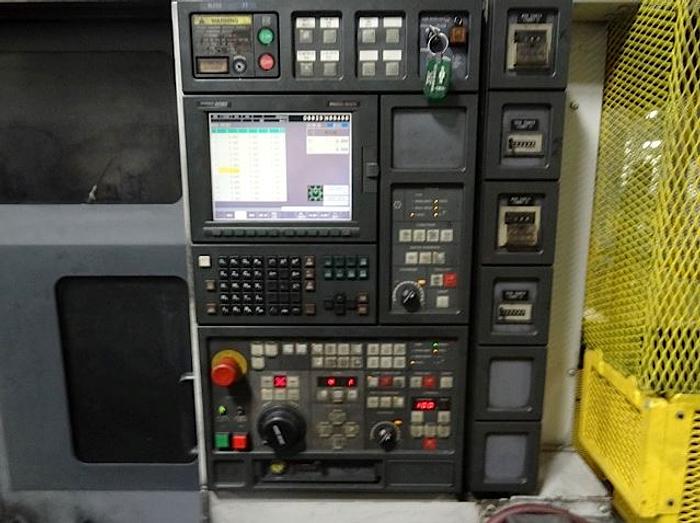Used MORI SEIKI RL253 TWIN SPINDLE CNC CHUCKER WITH GANTRY LOADER