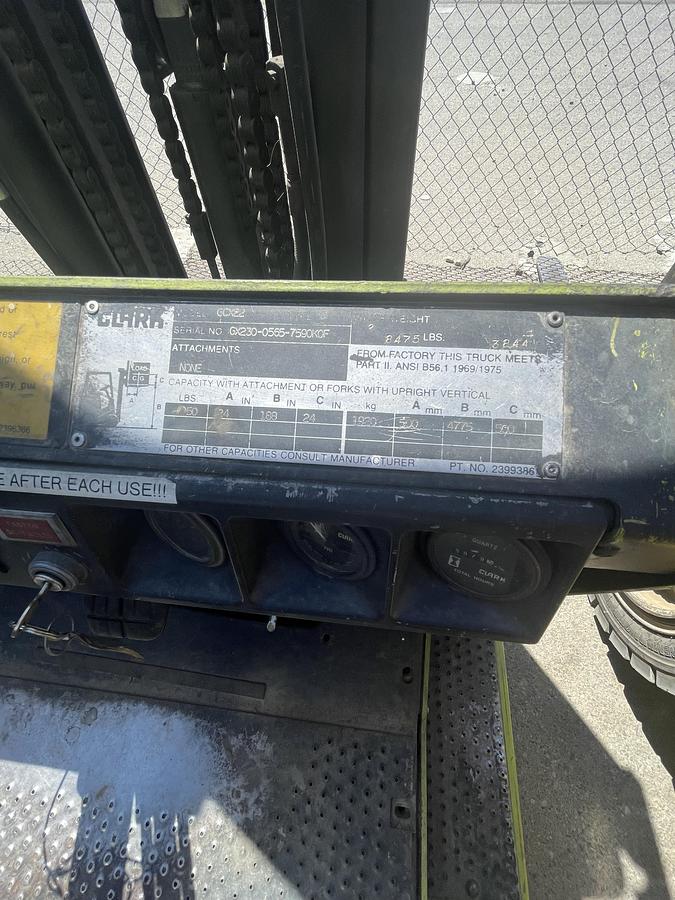 Used Used 1990s Clark Forklift for Sale in Boise