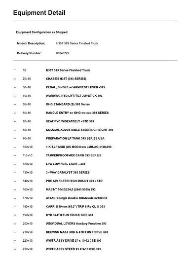 Used 2007 LINDE H35T FORKLIFT FOR SALE IN BOISE, ID