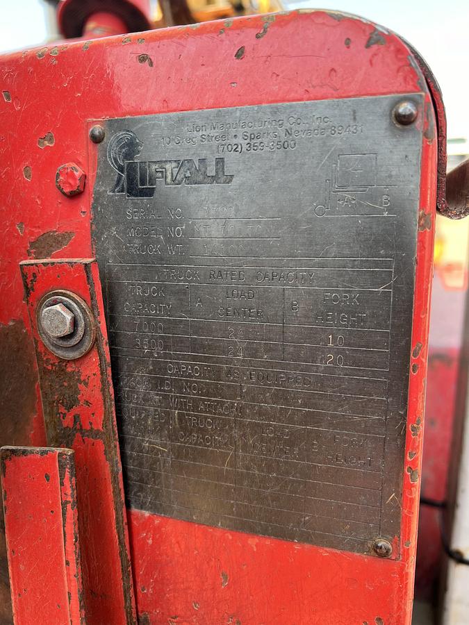 Used 1980 LIFTALL MT-70-TOW for Sale in Boise, Idaho    