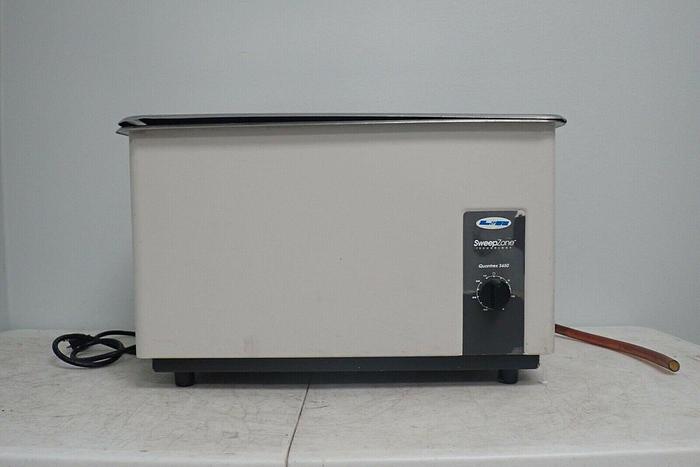 Used L&R Sweep Zone Quantrex S650 Model S 650 Ultrasonic Cleaner with Lid, Basket