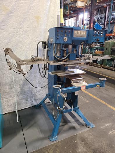 Used Franklin Roll Leaf Stamping Press