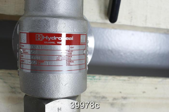 Unused Hydroseal Safety Relief Valve, Model 15D3A1MP/J5 #39978