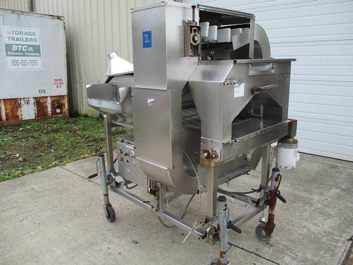 Used Breading Applicator, 24" wide, paddle return