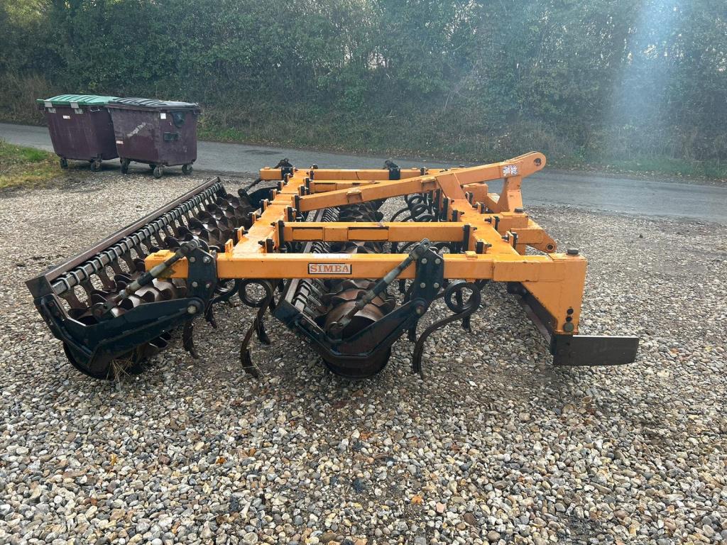 Used Simba 3m Top Tilth Cultivator