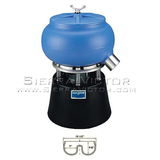 C&M TOPLINE Bench Top Vibratory Bowl TLV-75