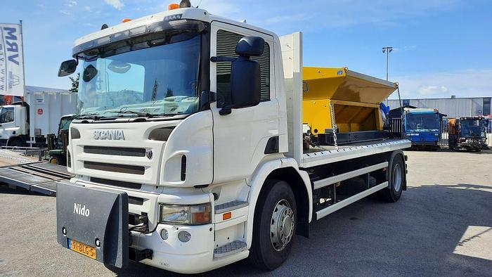 Gebruikt 2009 Scania P320 met Nido Stratos B35K`-30 VCX-490
