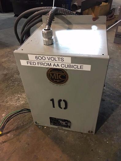 Used Marcus 600v Transformer (230v/133v)