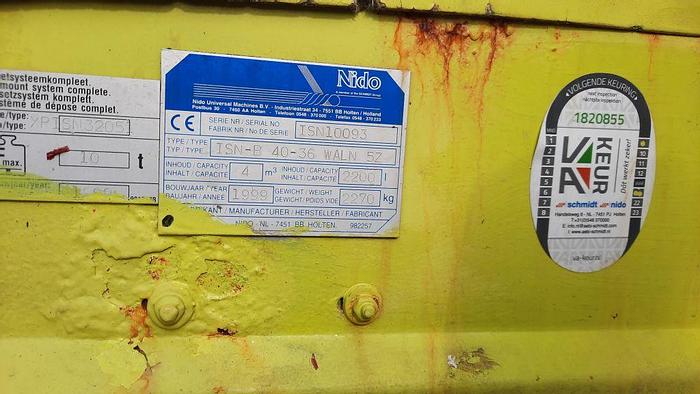 Gebruikt 1999 Nido ISN-B 40-36 WALN-5Z