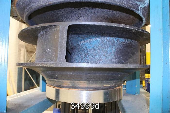 Refurbished Worthington 14MNV Pump Power End, 3 Vane 23.25" Diameter Impeller #34999
