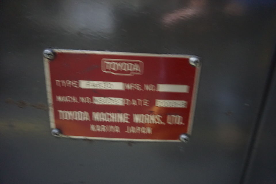 Used TOYODA FA630 HORIZONTAL MACHINING