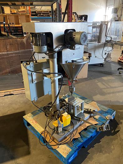 Used Used Hauser Semi-Automatic Powder Auger Filler