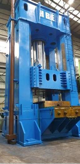 Used Press Forging Open Die Hydraulic HBE Korean
