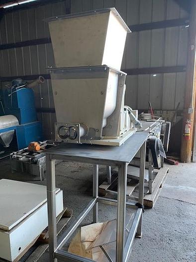 Used Stainless Steel Dual Screw Extruder