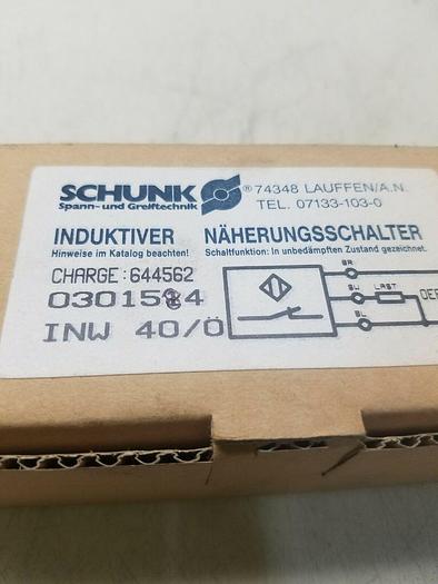 Schunk 0301584 Inductive Proximity Sensor
