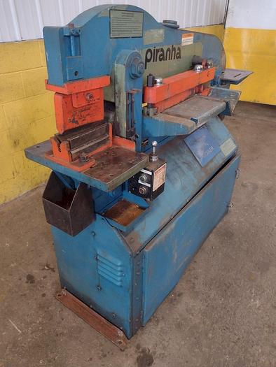 Used 50 TON PIRANHA MODEL #P3 HYDRAULIC IRONWORKER
