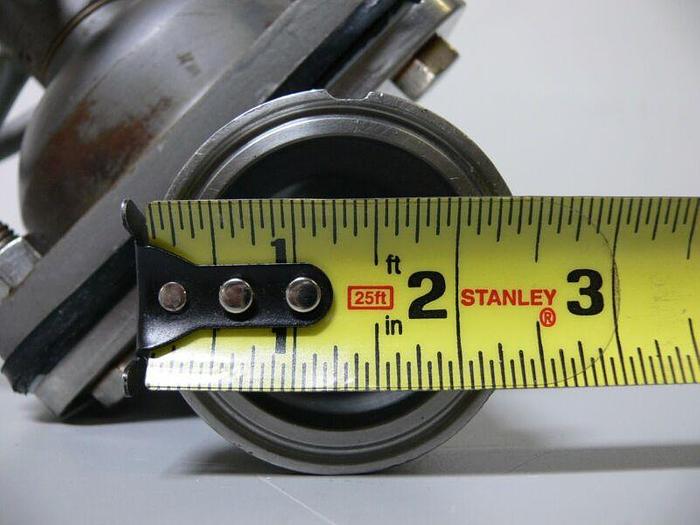 Used Stainless Steel Sanitary 1" Diaphragm Valve