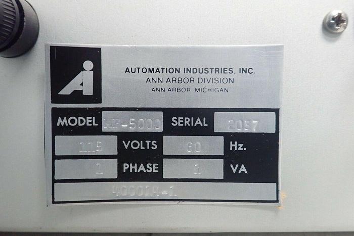 Used Automation Industries Model MF-5000 Magnetometer