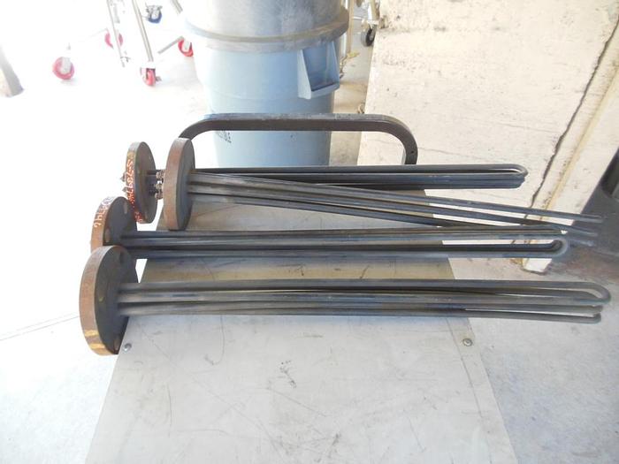Unused Heater, Immersion, Mdl WISF345300208, Flanged, S/st (4) #S739747