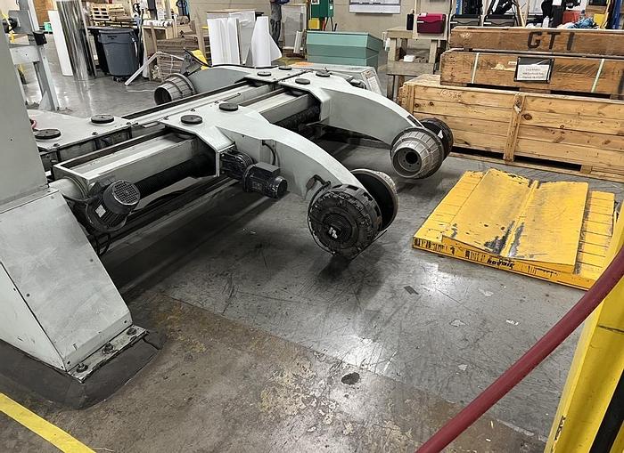 Used 57" (1450mm) PEMCO DUAL ROATARY KNIFE SHEETER MODEL SHM 1450-DR