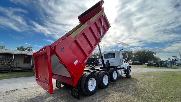 Used 2004 Mack Granite CV713 Tri-Axle Dump Truck