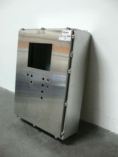 Used 13" x 36" x 48" Stainless Steel Industrial Control Panel