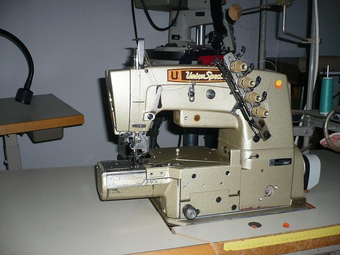 Gebraucht 2-Nadel Freiarm- Saummaschine UNION-SPEZIAL Kl 34700