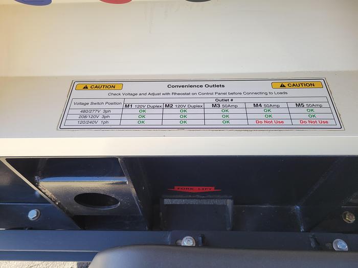 25kva Sound Enclosed Trailer Mounted Generator /New Warranty Tier 4 Final  New