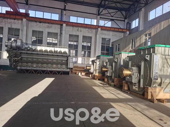 8.6 MW 2011 New MAN STX 18V32/40 HFO Generators