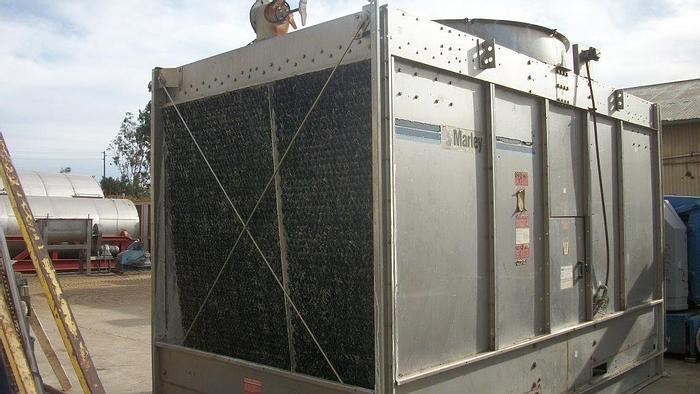 Used Refrig, Cooling Tower, 204 Ton, Marley, S/st, 10 HP #S741532