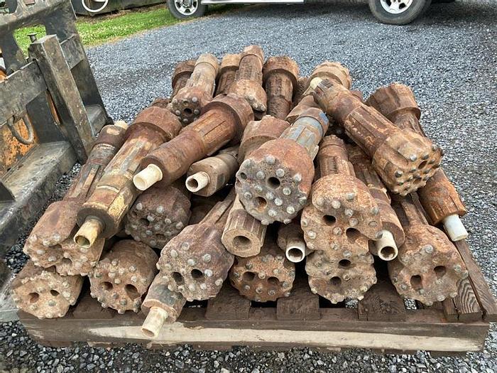 Used Lot of 35 DHD360 (SF6) Shank Hammer Bits