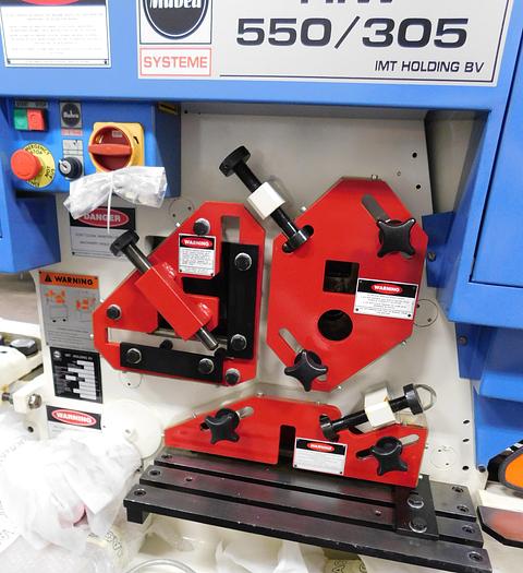 NEW Mubea Hydraulic Steel Ironworker HIW 550/305