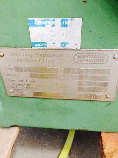 Used Centrifuge, Disc, Separator, Westfalia, Model OTB-2-00-066 #S739866