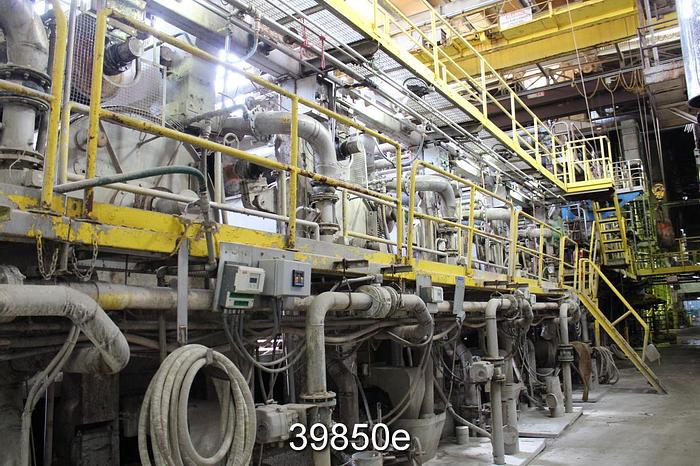 Used Kobayashi Ultra Former Wet End, 8 Cylinders, 176"x72" Diameter #39850