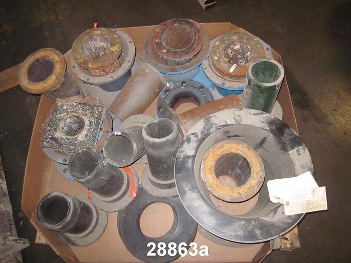 Used Krebs P15 High Density Cleaner Lot Of Parts #28863