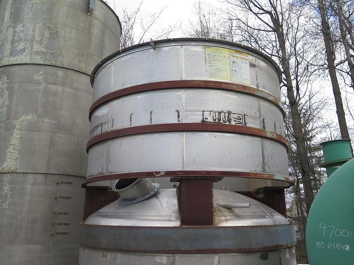 Used FIBERPREP MODEL 15 M CU HELICO PULPER 14' DIA. X 12' HIGH S/S