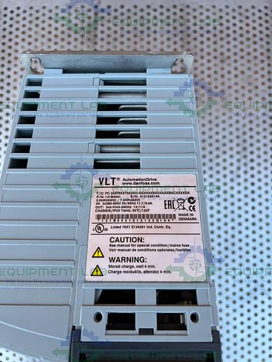 Used Danfoss  131B0041 VLT Automation Drive 7.5HP, 5.5Kw