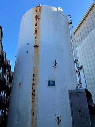 Used 10,000 Gallon Vertical Stainless Steel Jacketed Tank