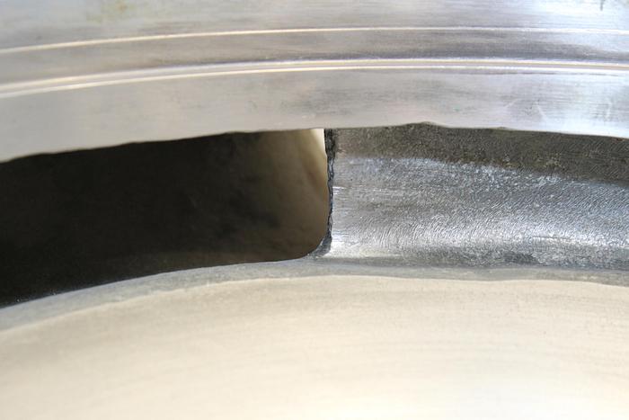 Used Goulds 3196 6x8x15 Pump, Stainless Steel Casing #43745