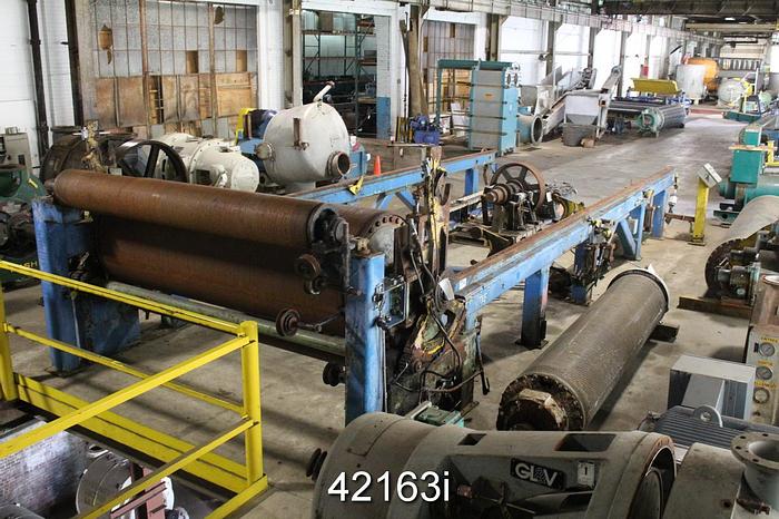 Used Black Clawson Auto-Flyte 106" Face Horizontal Track Reel #42163