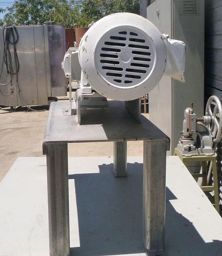 Used Pump, Rotary, Alfa Laval, 1 HP, 1.5", 316 S/st, Mdl SRU2WLS #S744115